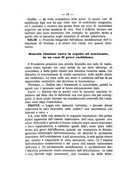 Archivio di ortopedia pubblicazione ufficiale del Pio istituto dei rachitici <1924-1950>