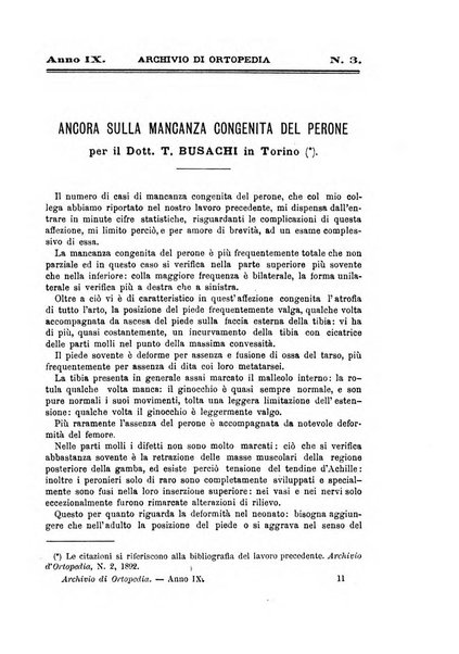 Archivio di ortopedia pubblicazione ufficiale del Pio istituto dei rachitici <1924-1950>