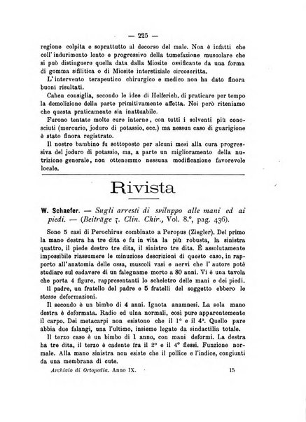 Archivio di ortopedia pubblicazione ufficiale del Pio istituto dei rachitici <1924-1950>