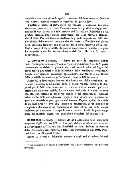 Archivio di ortopedia pubblicazione ufficiale del Pio istituto dei rachitici <1924-1950>