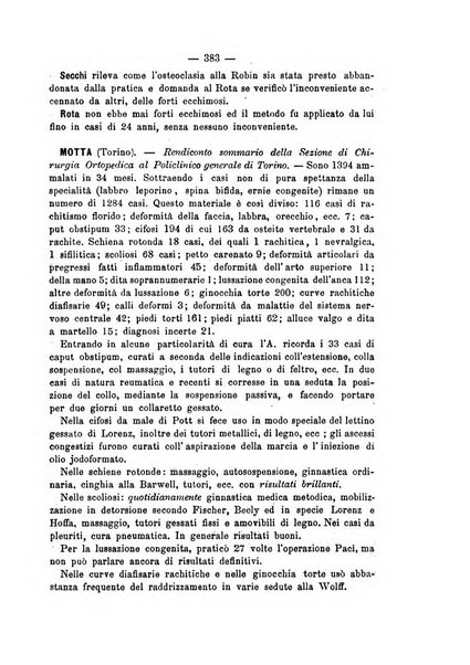 Archivio di ortopedia pubblicazione ufficiale del Pio istituto dei rachitici <1924-1950>