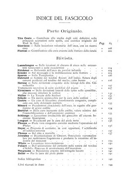 Archivio di ortopedia pubblicazione ufficiale del Pio istituto dei rachitici <1924-1950>