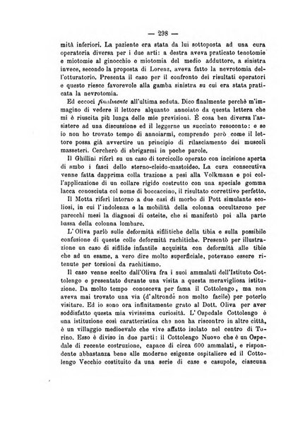 Archivio di ortopedia pubblicazione ufficiale del Pio istituto dei rachitici <1924-1950>