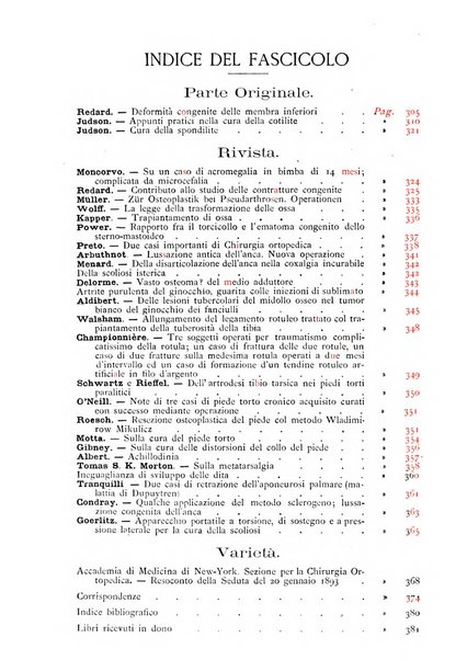 Archivio di ortopedia pubblicazione ufficiale del Pio istituto dei rachitici <1924-1950>