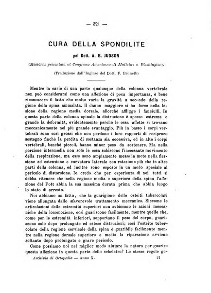 Archivio di ortopedia pubblicazione ufficiale del Pio istituto dei rachitici <1924-1950>