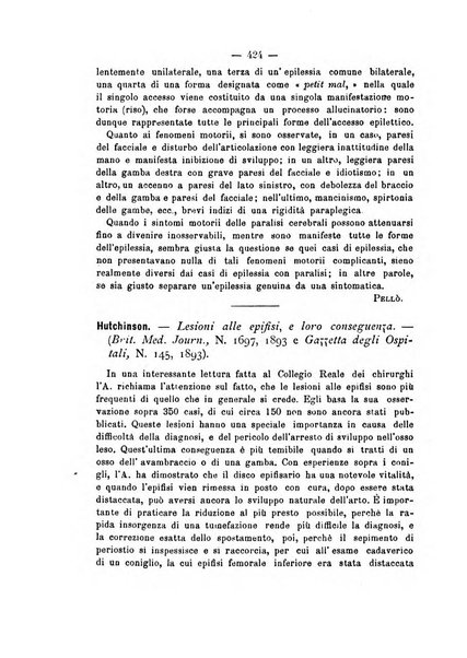 Archivio di ortopedia pubblicazione ufficiale del Pio istituto dei rachitici <1924-1950>