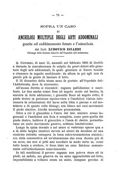 Archivio di ortopedia pubblicazione ufficiale del Pio istituto dei rachitici <1924-1950>