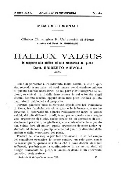 Archivio di ortopedia pubblicazione ufficiale del Pio istituto dei rachitici <1924-1950>