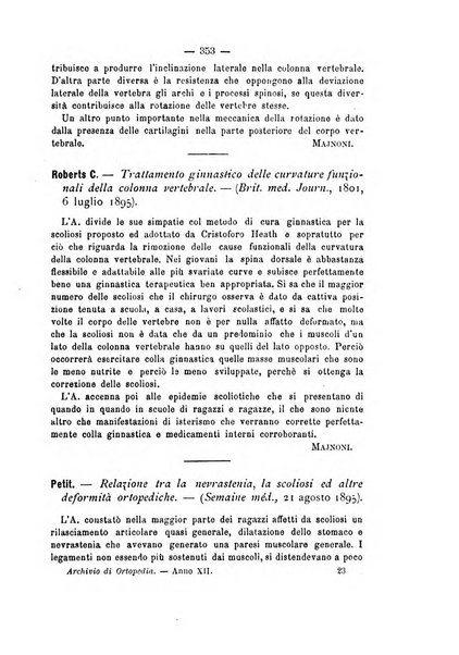 Archivio di ortopedia pubblicazione ufficiale del Pio istituto dei rachitici <1924-1950>