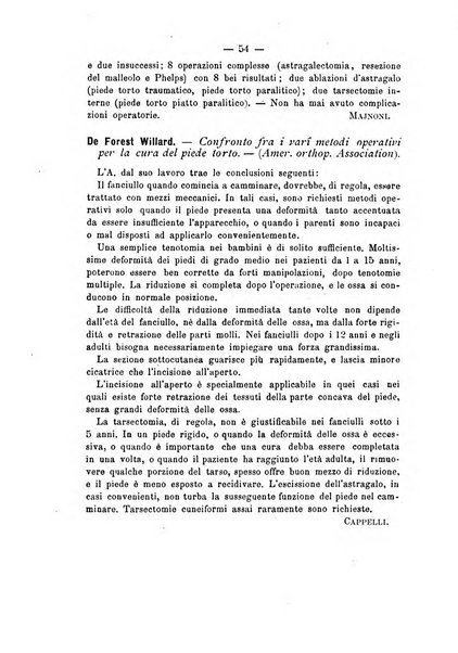 Archivio di ortopedia pubblicazione ufficiale del Pio istituto dei rachitici <1924-1950>