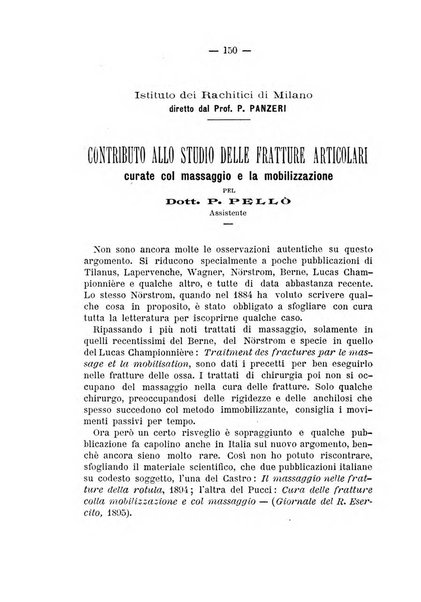 Archivio di ortopedia pubblicazione ufficiale del Pio istituto dei rachitici <1924-1950>