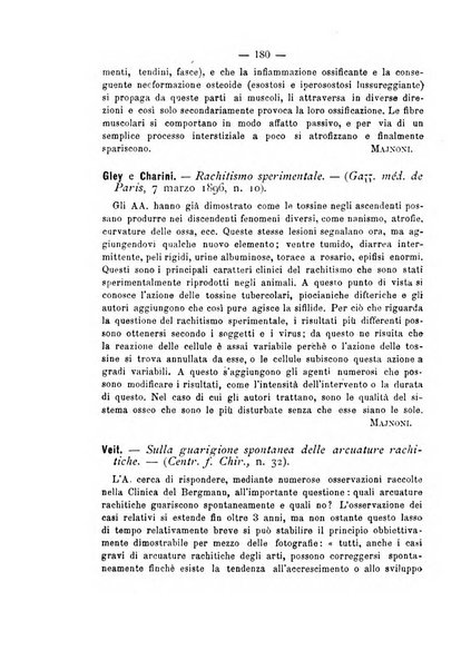 Archivio di ortopedia pubblicazione ufficiale del Pio istituto dei rachitici <1924-1950>