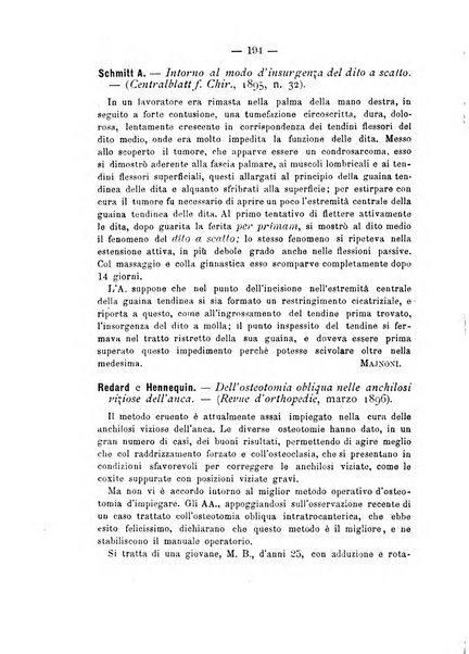 Archivio di ortopedia pubblicazione ufficiale del Pio istituto dei rachitici <1924-1950>