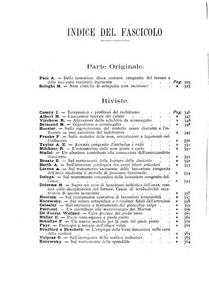 Archivio di ortopedia pubblicazione ufficiale del Pio istituto dei rachitici <1924-1950>