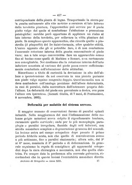 Archivio di ortopedia pubblicazione ufficiale del Pio istituto dei rachitici <1924-1950>