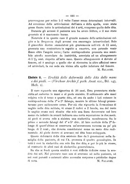 Archivio di ortopedia pubblicazione ufficiale del Pio istituto dei rachitici <1924-1950>