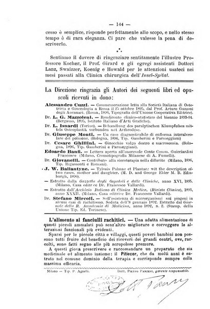 Archivio di ortopedia pubblicazione ufficiale del Pio istituto dei rachitici <1924-1950>