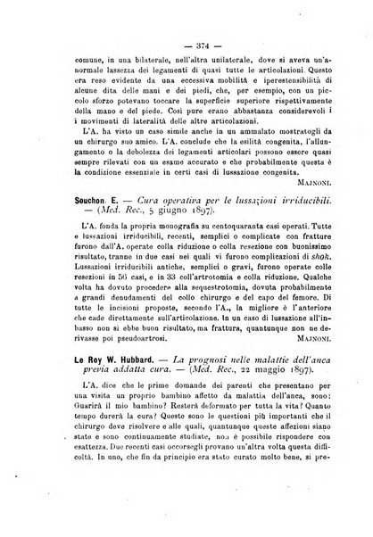 Archivio di ortopedia pubblicazione ufficiale del Pio istituto dei rachitici <1924-1950>