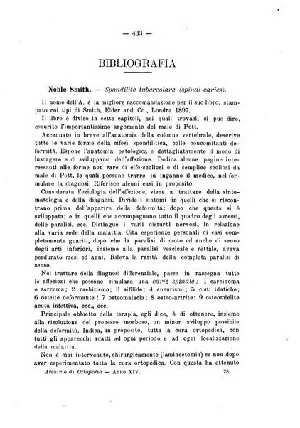 Archivio di ortopedia pubblicazione ufficiale del Pio istituto dei rachitici <1924-1950>