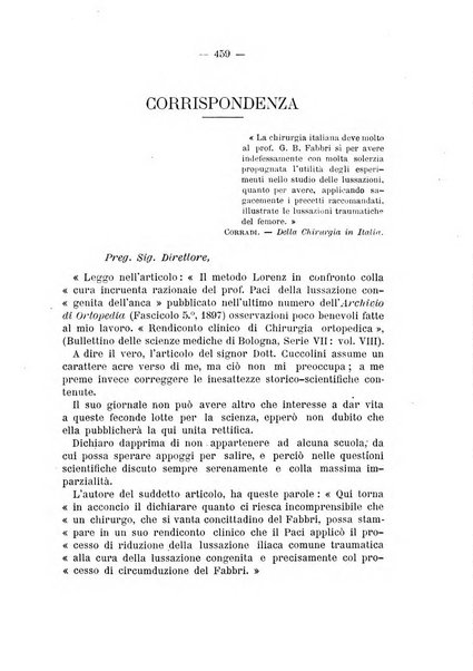 Archivio di ortopedia pubblicazione ufficiale del Pio istituto dei rachitici <1924-1950>