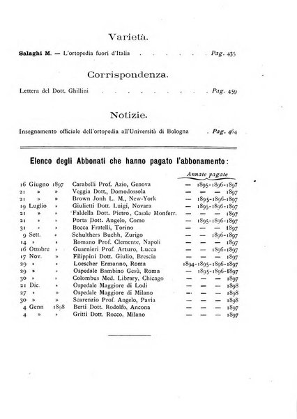 Archivio di ortopedia pubblicazione ufficiale del Pio istituto dei rachitici <1924-1950>