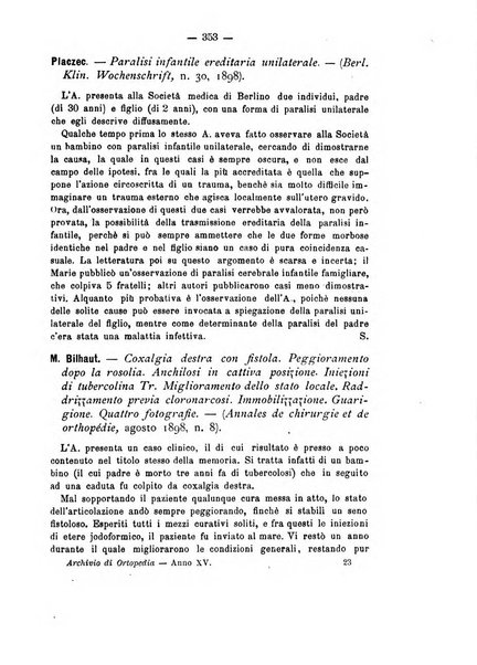 Archivio di ortopedia pubblicazione ufficiale del Pio istituto dei rachitici <1924-1950>