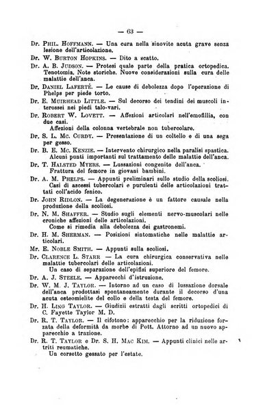 Archivio di ortopedia pubblicazione ufficiale del Pio istituto dei rachitici <1924-1950>