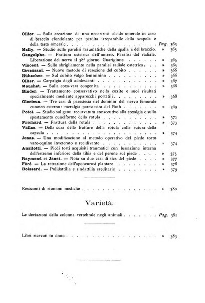 Archivio di ortopedia pubblicazione ufficiale del Pio istituto dei rachitici <1924-1950>