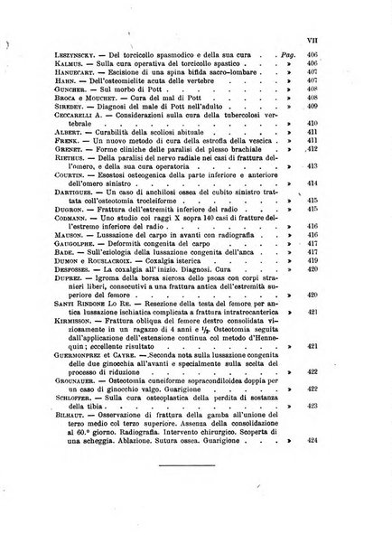 Archivio di ortopedia pubblicazione ufficiale del Pio istituto dei rachitici <1924-1950>