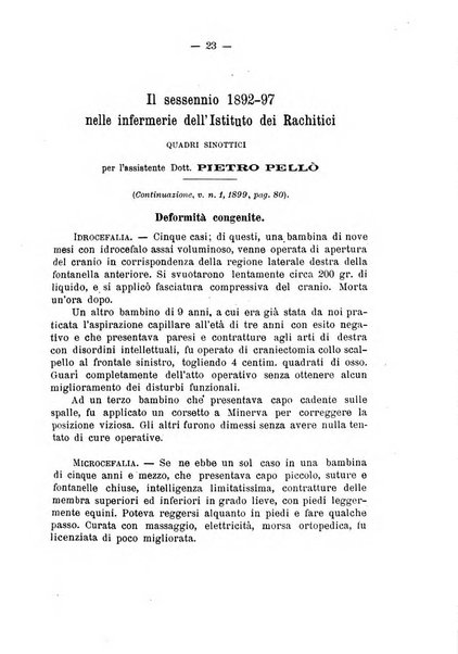 Archivio di ortopedia pubblicazione ufficiale del Pio istituto dei rachitici <1924-1950>