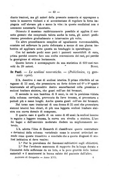 Archivio di ortopedia pubblicazione ufficiale del Pio istituto dei rachitici <1924-1950>