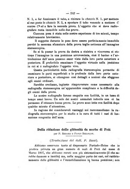 Archivio di ortopedia pubblicazione ufficiale del Pio istituto dei rachitici <1924-1950>