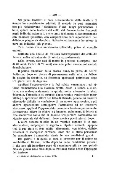 Archivio di ortopedia pubblicazione ufficiale del Pio istituto dei rachitici <1924-1950>