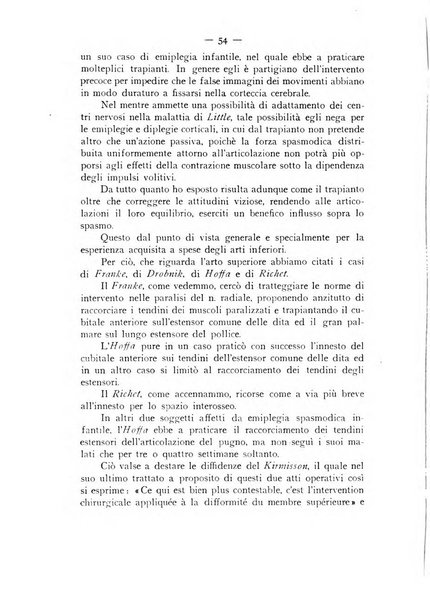 Archivio di ortopedia pubblicazione ufficiale del Pio istituto dei rachitici <1924-1950>