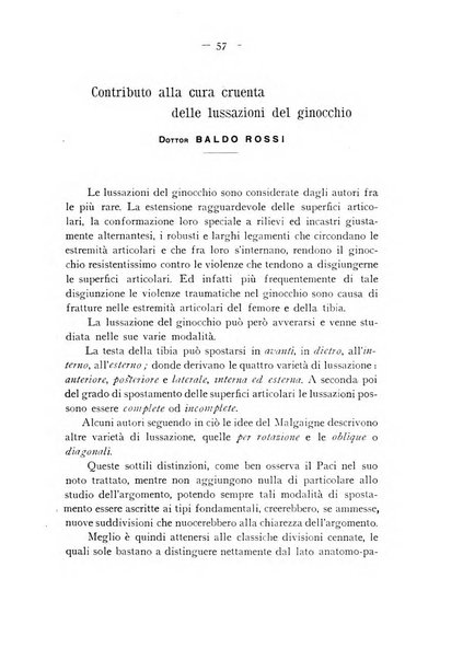 Archivio di ortopedia pubblicazione ufficiale del Pio istituto dei rachitici <1924-1950>