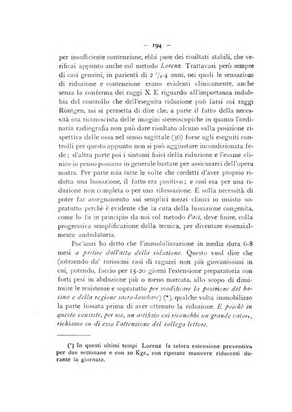 Archivio di ortopedia pubblicazione ufficiale del Pio istituto dei rachitici <1924-1950>