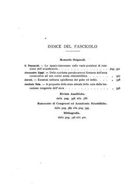 Archivio di ortopedia pubblicazione ufficiale del Pio istituto dei rachitici <1924-1950>