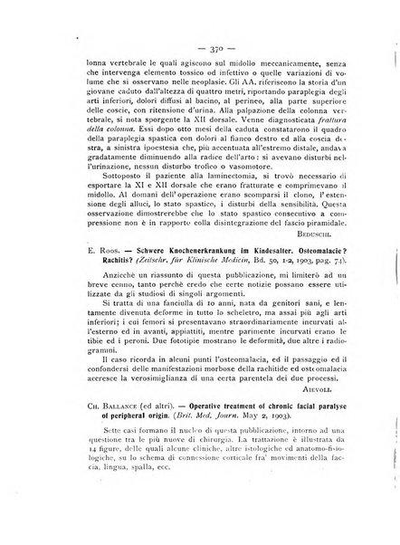 Archivio di ortopedia pubblicazione ufficiale del Pio istituto dei rachitici <1924-1950>