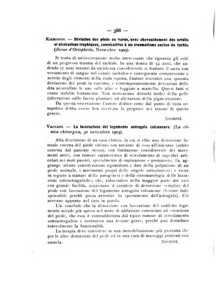 Archivio di ortopedia pubblicazione ufficiale del Pio istituto dei rachitici <1924-1950>