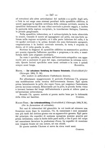 Archivio di ortopedia pubblicazione ufficiale del Pio istituto dei rachitici <1924-1950>