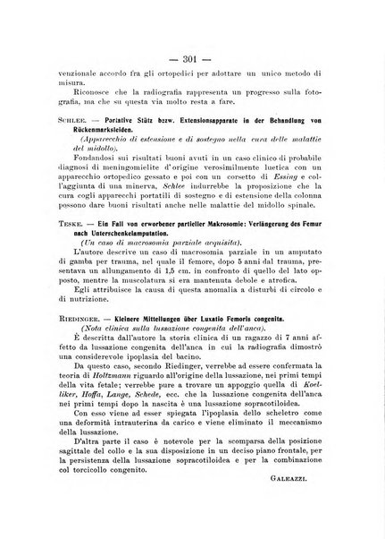 Archivio di ortopedia pubblicazione ufficiale del Pio istituto dei rachitici <1924-1950>