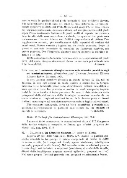 Archivio di ortopedia pubblicazione ufficiale del Pio istituto dei rachitici <1924-1950>