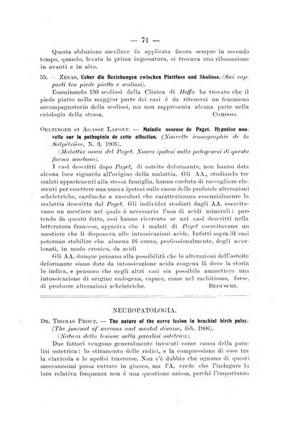 Archivio di ortopedia pubblicazione ufficiale del Pio istituto dei rachitici <1924-1950>