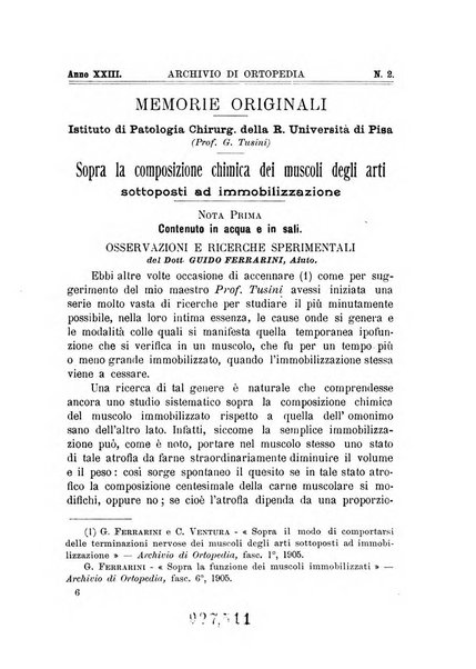 Archivio di ortopedia pubblicazione ufficiale del Pio istituto dei rachitici <1924-1950>