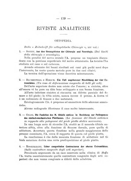 Archivio di ortopedia pubblicazione ufficiale del Pio istituto dei rachitici <1924-1950>