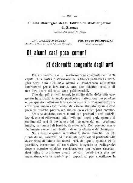 Archivio di ortopedia pubblicazione ufficiale del Pio istituto dei rachitici <1924-1950>