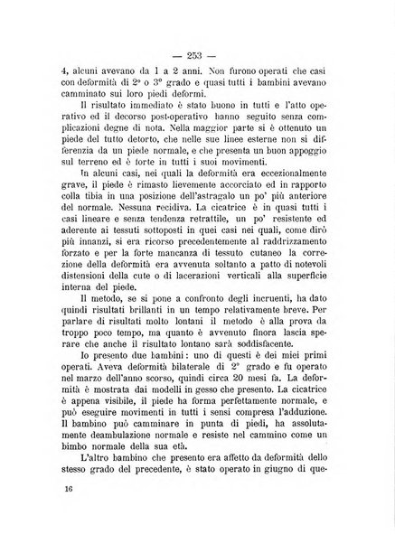 Archivio di ortopedia pubblicazione ufficiale del Pio istituto dei rachitici <1924-1950>