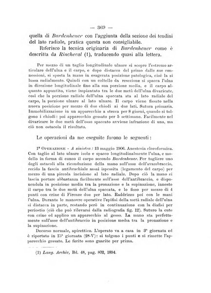 Archivio di ortopedia pubblicazione ufficiale del Pio istituto dei rachitici <1924-1950>