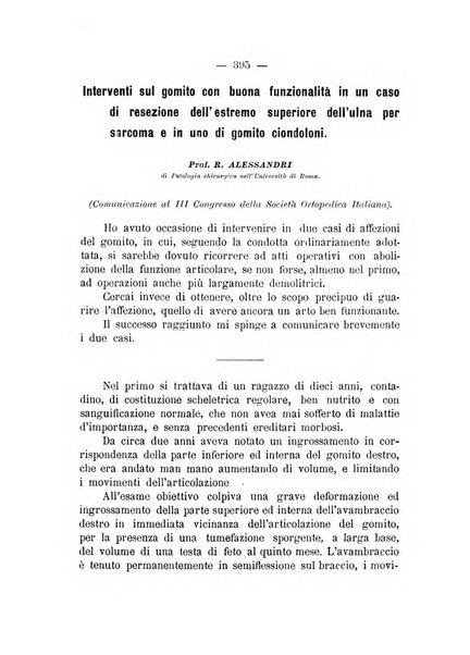 Archivio di ortopedia pubblicazione ufficiale del Pio istituto dei rachitici <1924-1950>