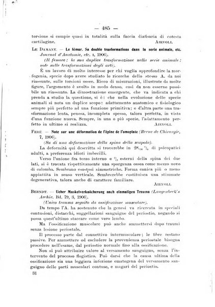 Archivio di ortopedia pubblicazione ufficiale del Pio istituto dei rachitici <1924-1950>